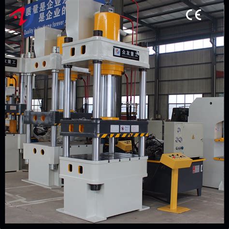 sheet metal press machine parts|hydraulic press sheet metal forming.